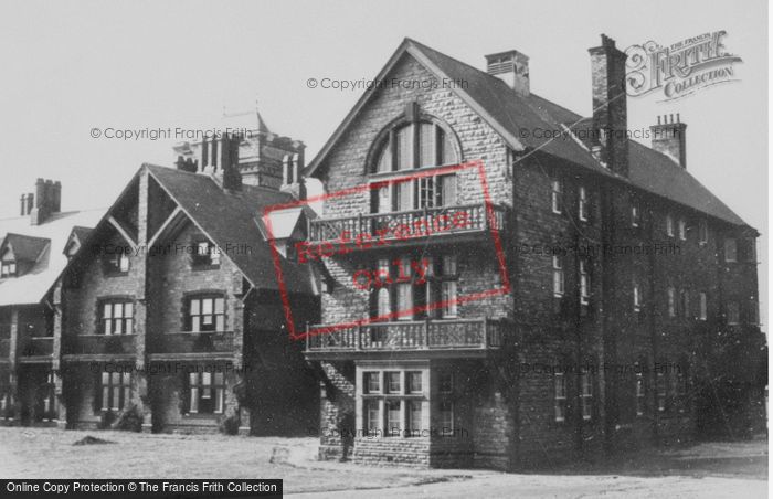 Photo of Porthcawl, North Wing And Main Entrance, Rest Home c.1955