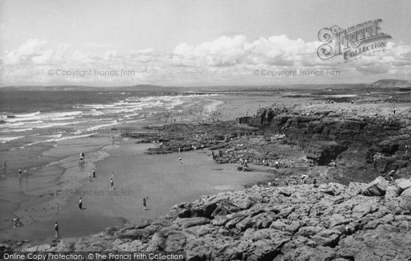 Photo of Porthcawl, Rest Bay c.1960