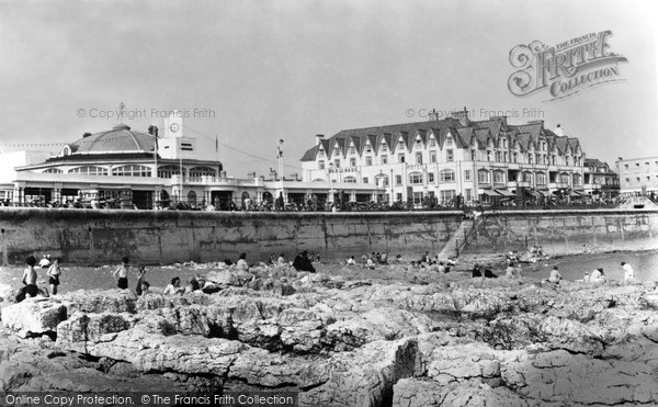 Photo of Porthcawl, Seafront And Pavilion c.1955