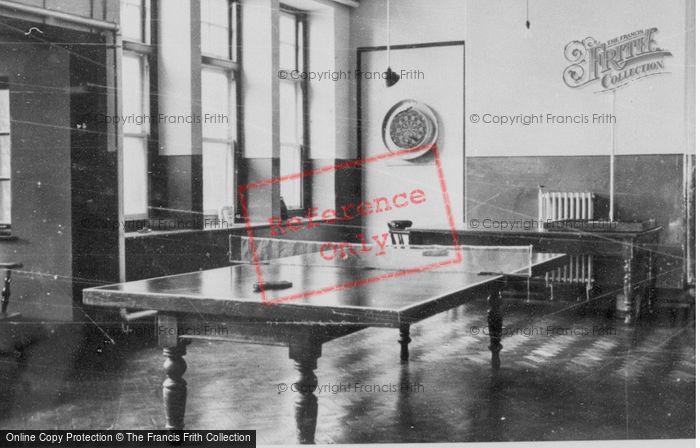 Photo of Porthcawl, Table Tennis Room, The Rest c.1955