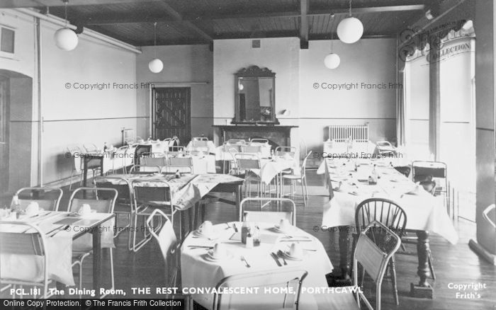 Photo of Porthcawl, The Dining Room, The Rest Convalescent Home 1957