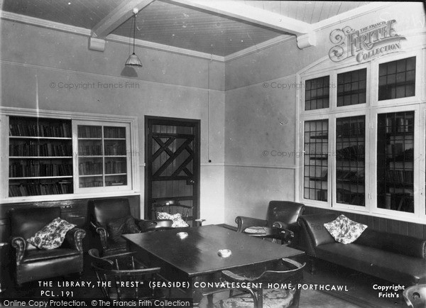 Photo of Porthcawl, The Library, The Rest Convalescent Home 1959
