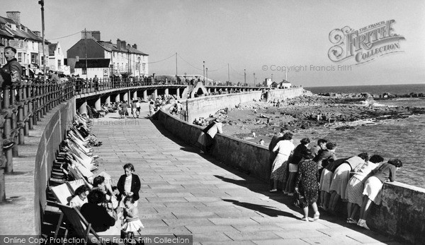 Photo of Porthcawl, The Lower Promenade c.1955