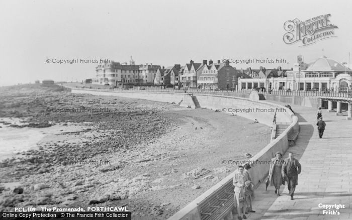 Photo of Porthcawl, The Promenade c.1955