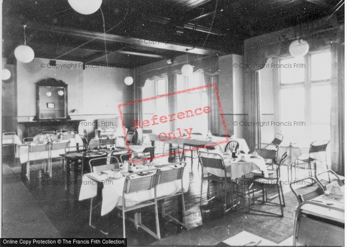 Photo of Porthcawl, The Rest Convalescent Home, Dining Room c.1957