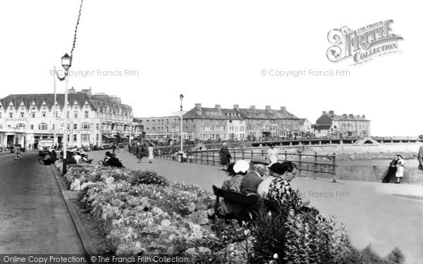 Photo of Porthcawl, The Seafront c.1955