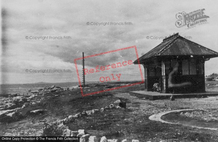 Photo of Porthcawl, The Shelter, West End c.1955