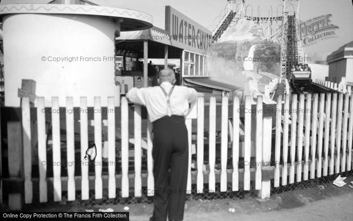 Photo of Porthcawl, Water Chute, Coney Island c.1950