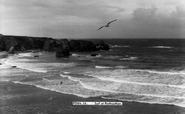 Porthcothan, c.1955, Porthcothan Bay