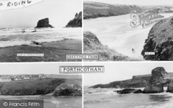 Porthcothan, Composite c.1955, Porthcothan Bay