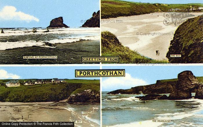 Photo of Porthcothan, Composite c.1955