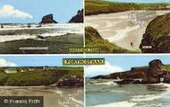 Porthcothan, Composite c.1955, Porthcothan Bay