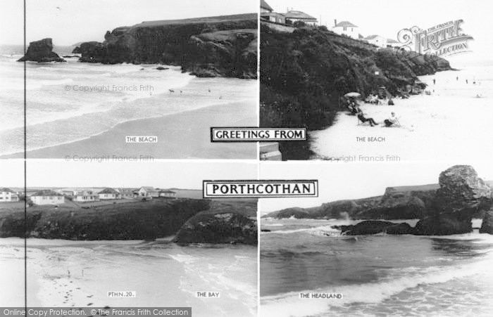 Photo of Porthcothan, Composite c.1955