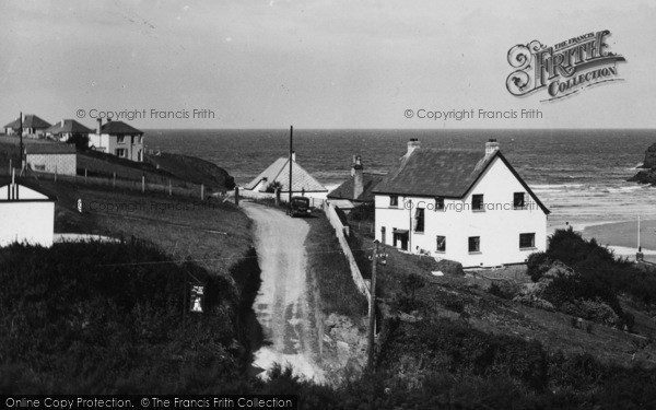 Photo of Porthcothan, Houses Above The Bay 1937