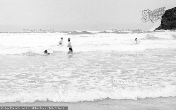 Photo of Porthcothan, Surfing c.1955