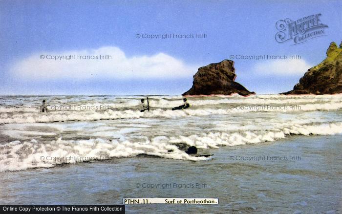 Photo of Porthcothan, Surfing c.1955