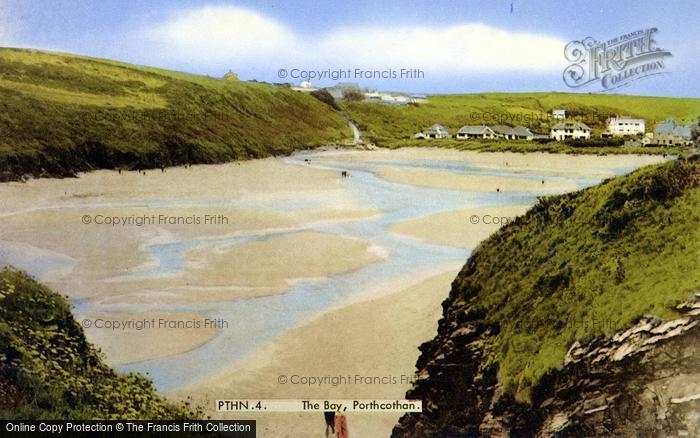 Photo of Porthcothan, The Bay c.1955