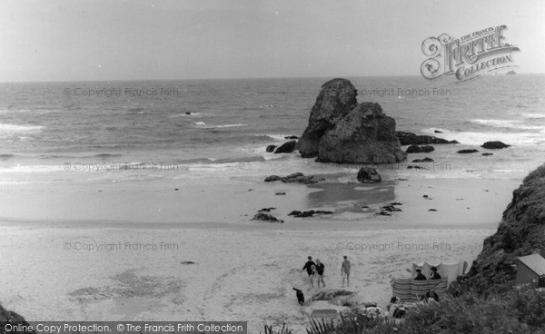 Photo of Porthcothan, The Bay c.1955