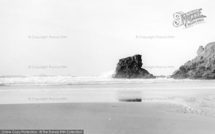 Photo of Porthcothan, The Beach c.1955