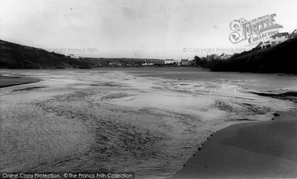 Photo of Porthcothan, The Beach c.1955