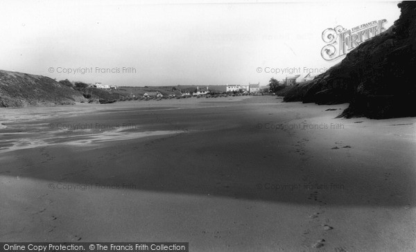 Photo of Porthcothan, The Beach c.1955