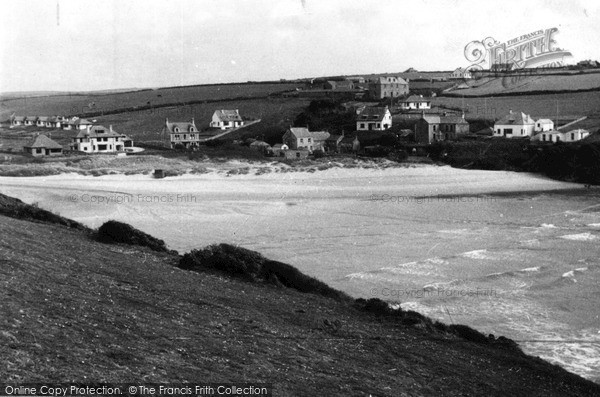Photo of Porthcothan, The Beach c.1955