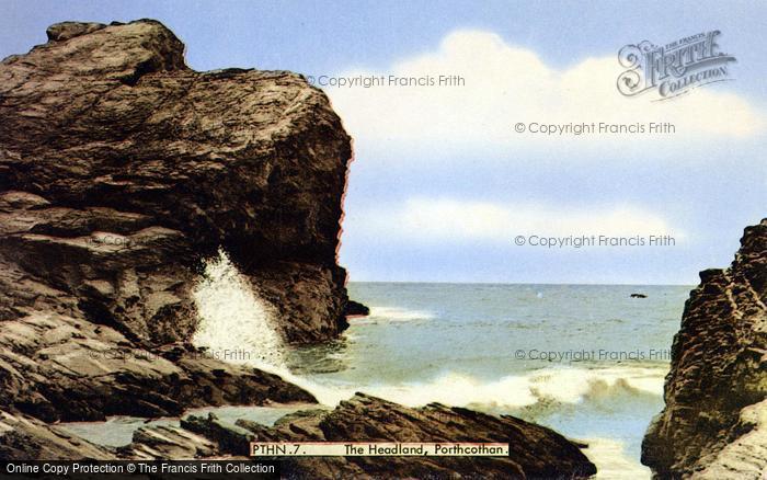 Photo of Porthcothan, The Headland c.1955