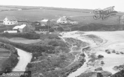 Porthcothan, Village And Sands 1937, Porthcothan Bay