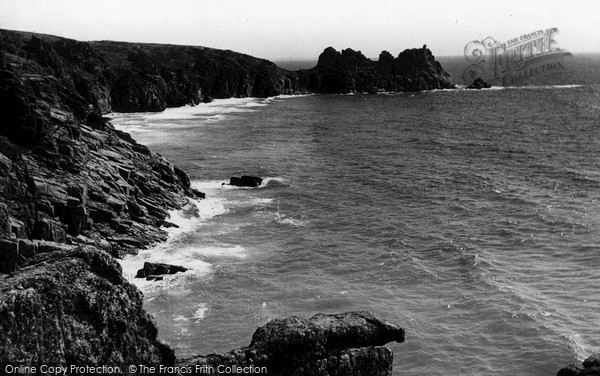 Photo of Porthcurno, c.1955