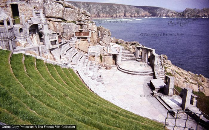 Photo of Porthcurno, Minack Open Air Theatre 1985