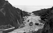 Porthgwarra Cove c.1955, Porthcurno