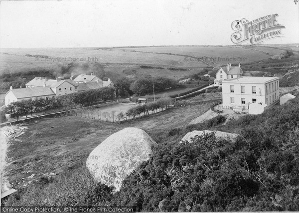 Photo of Porthcurno, Telegraph Station And Offices c.1890