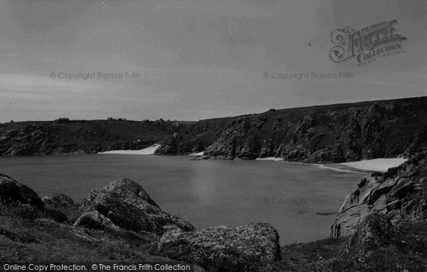 Photo of Porthcurno, The Bay c.1955