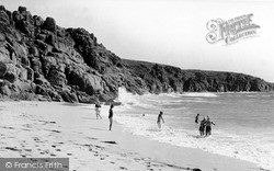 The Beach c.1955, Porthcurno