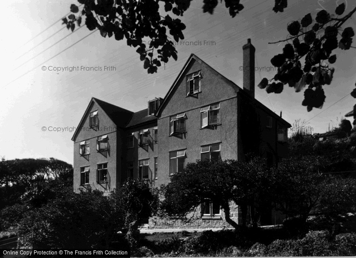 Photo of Porthcurno, The Hotel c.1955