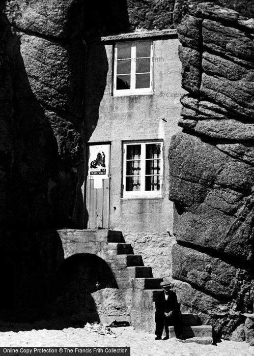 Photo of Porthcurno, The House In The Rocks c.1955