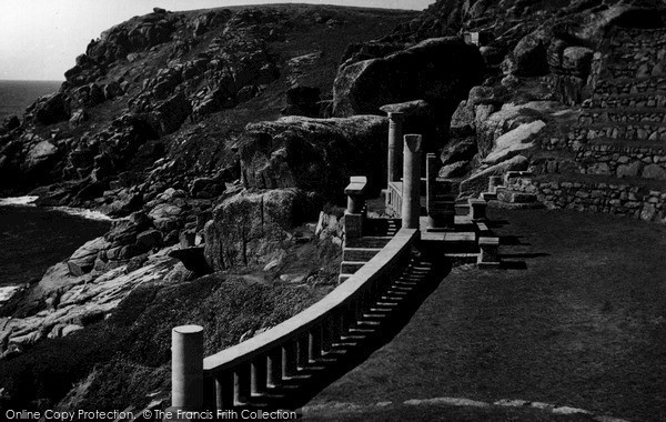 Photo of Porthcurno, The Minack Open Air Theatre c.1955