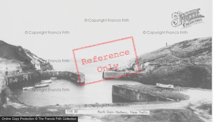 Photo of Porthgain, Harbour c.1960