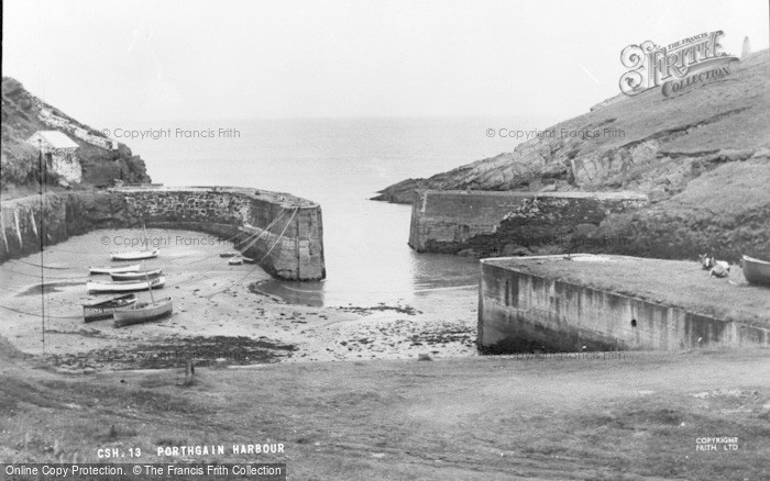 Photo of Porthgain, The Harbour c.1960