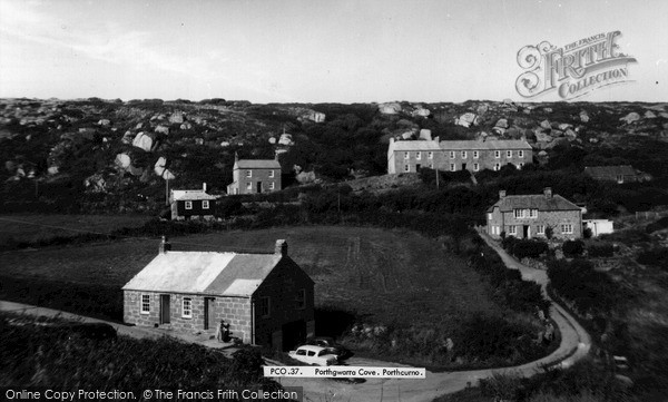 Photo of Porthgwarra, c.1955