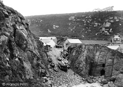 The Cove And Caves 1908, Porthgwarra