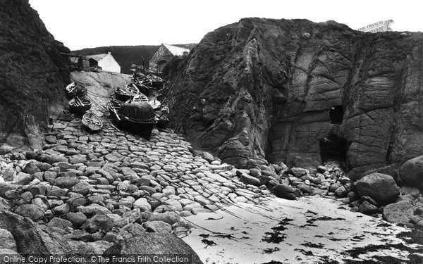 Porthgwarra, The Cove And Caves 1908