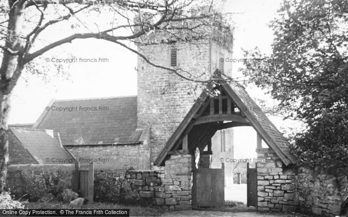 Photo of Porthkerry, Church c.1955