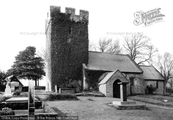 Photo of Porthkerry, St Curig's Church 1936