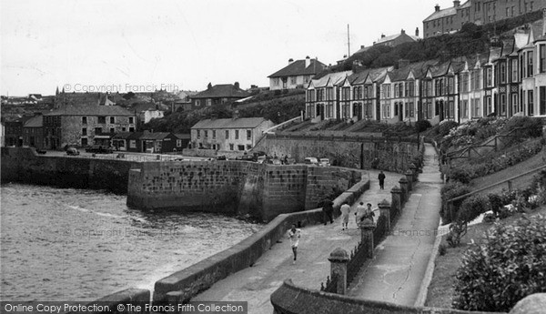 Photo of Porthleven, Bay View c.1955