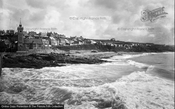 Photo of Porthleven, Beach View 1924
