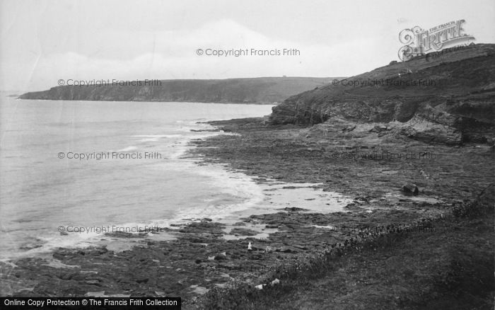 Photo of Porthleven, Beacon Crag And Coast 1911