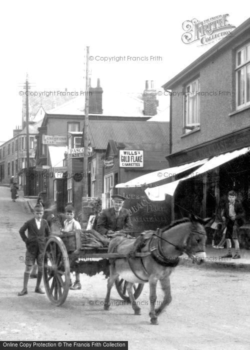 Photo of Porthleven, Donkey Cart In Fore Street 1931