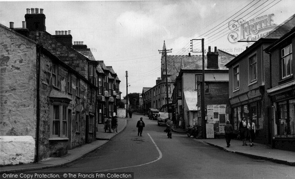 Photo of Porthleven, Fore Street c.1955