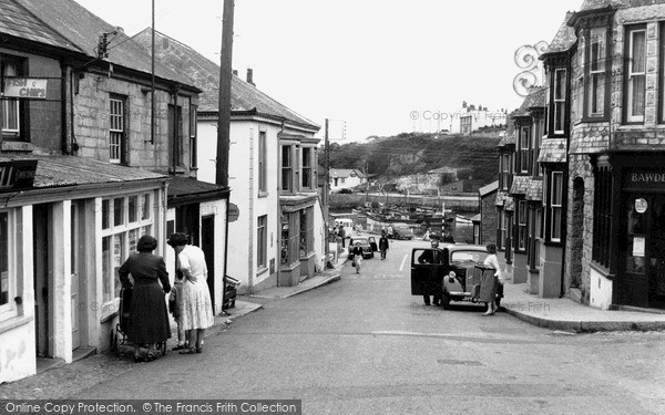 Photo of Porthleven, Fore Street c.1955